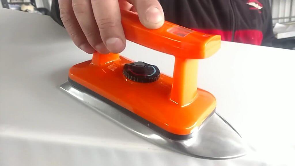 Fabric Pro iron and accessories