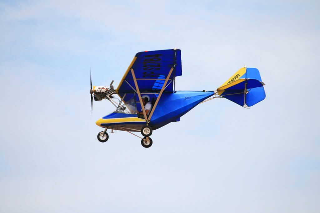 Fabric-covered aircraft